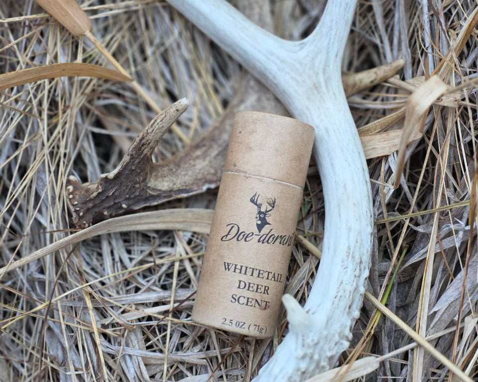 Doe-Dorant wax stick, premium saskatchewan deer urine hunting attractant
